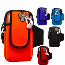 Водонепроницаемый 6 дюймов для мобильного телефона, наручный ремешок сумка для спорта на открытом воздухе кейс для бега Чехол-нарукавник на руку для телефона