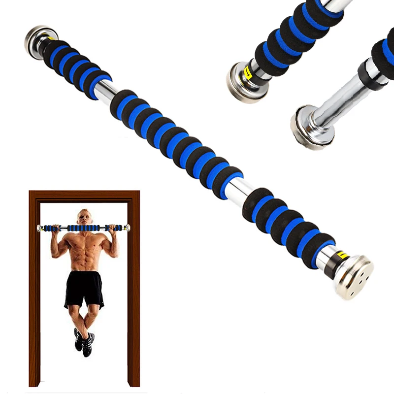 

200kg Adjustable Door Horizontal Bar for Home Gym Exercise Steel Pull up Bar for Training Bar Sit-ups Equipments
