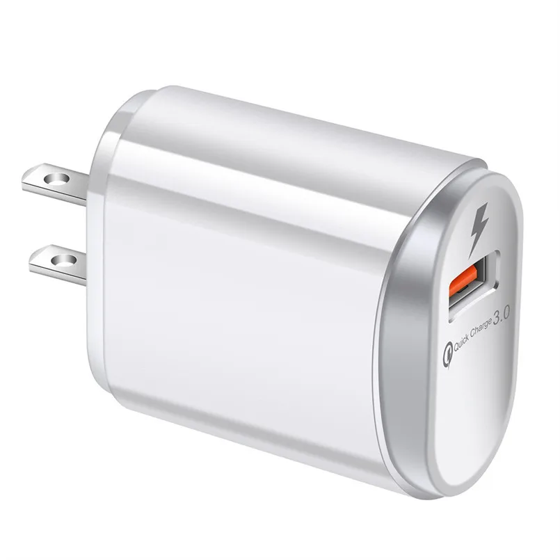 QC3.0 USB порт зарядное устройство Быстрая зарядка для iPhone для Samsung США вилка настенный адаптер Мобильный Универсальный зарядный телефон 40AUG29
