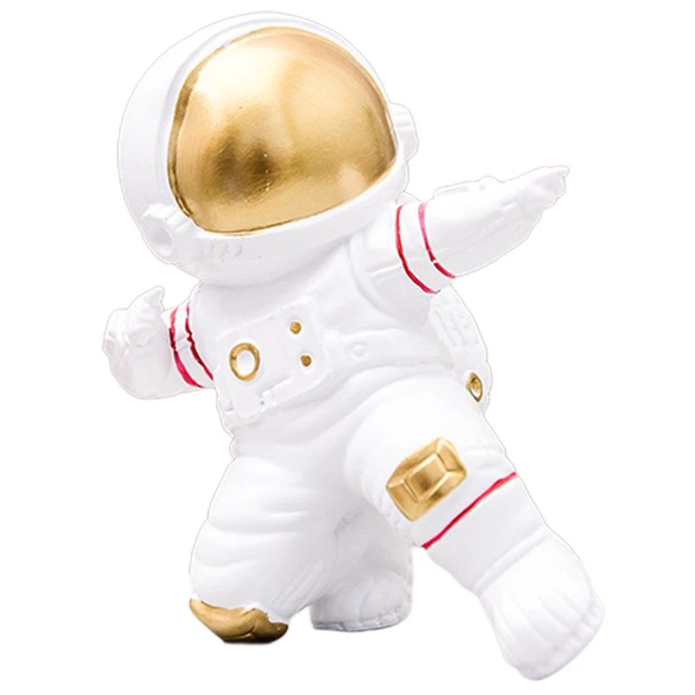 Escultura De Astronauta De Resina, Figuritas, Miniaturas, Decoración De  Escritorio, Ornamento Espaciador, Figuras Vívidas De Regalo Para Niños