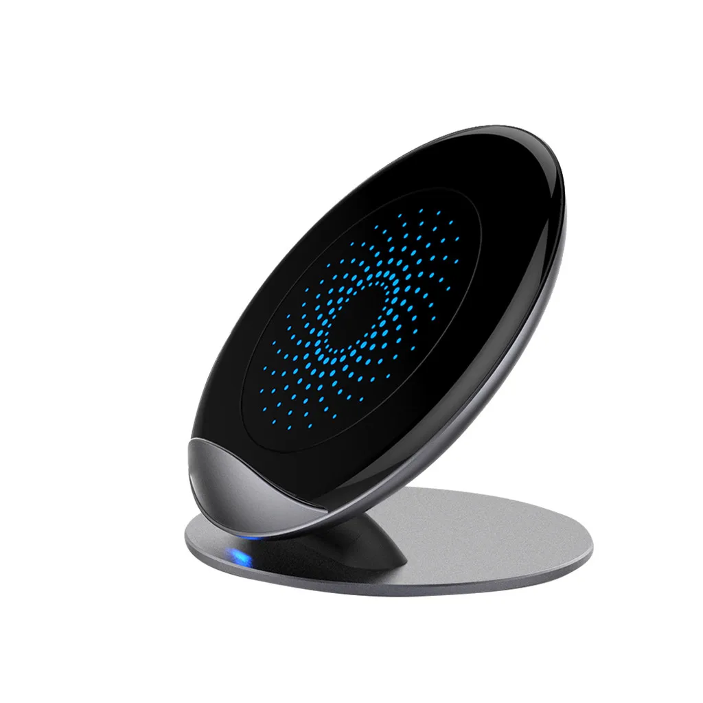 Ouhaobin Qi Wireless Charger For iPhone XS /XS MAX/XR Fast Charging Pad Stand Dock Holder Samsung Galaxy S9/S9 Plus | Мобильные