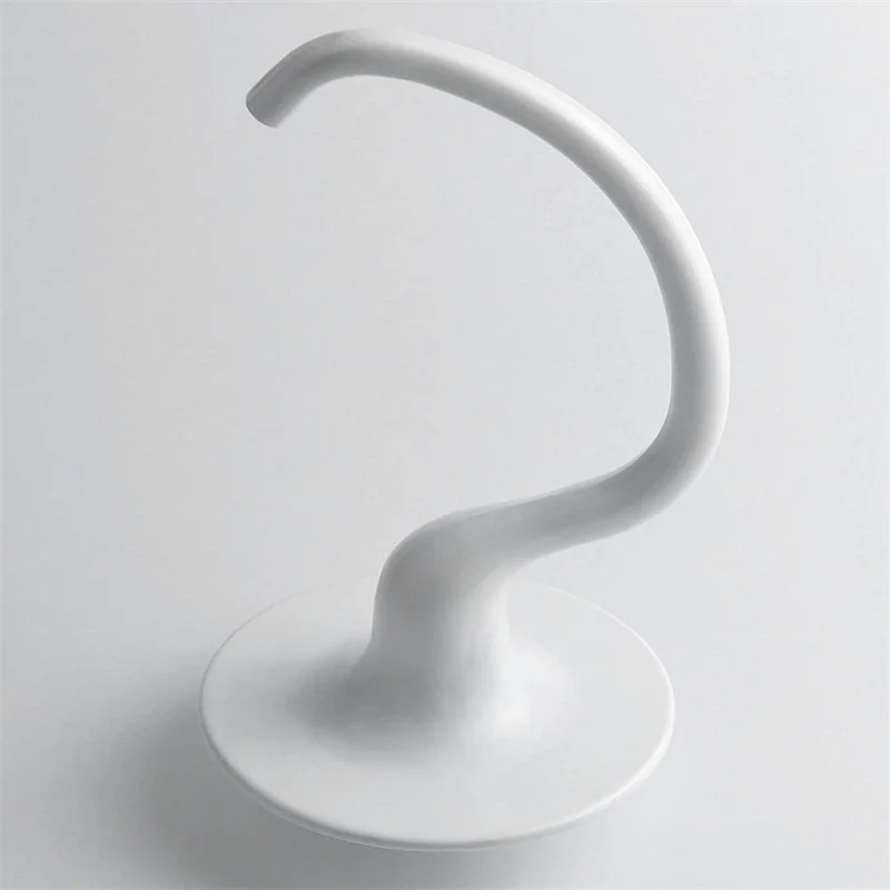 C-Dough Hook Coated-K5ADH Replacement For Kitchenaid 5-QT Bowl-Lift Stand Mixers Compatible With KSM50 KSM5 KSM450-K5SS
