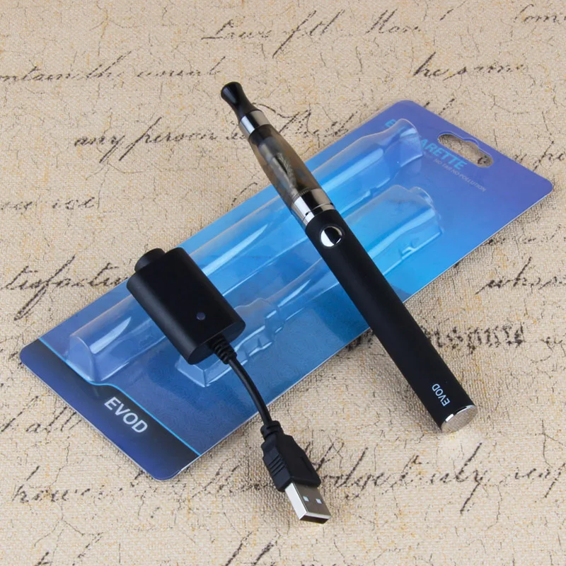 Лучший CE4 EVOD электронная сигарета один комплект Электронная 900mah eGo испаритель 1 6