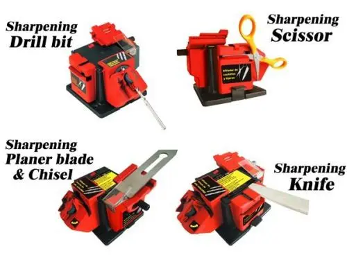 96W Multifunction Electric Sharpener Household Grinding Tool Knife Twist HSS Dri