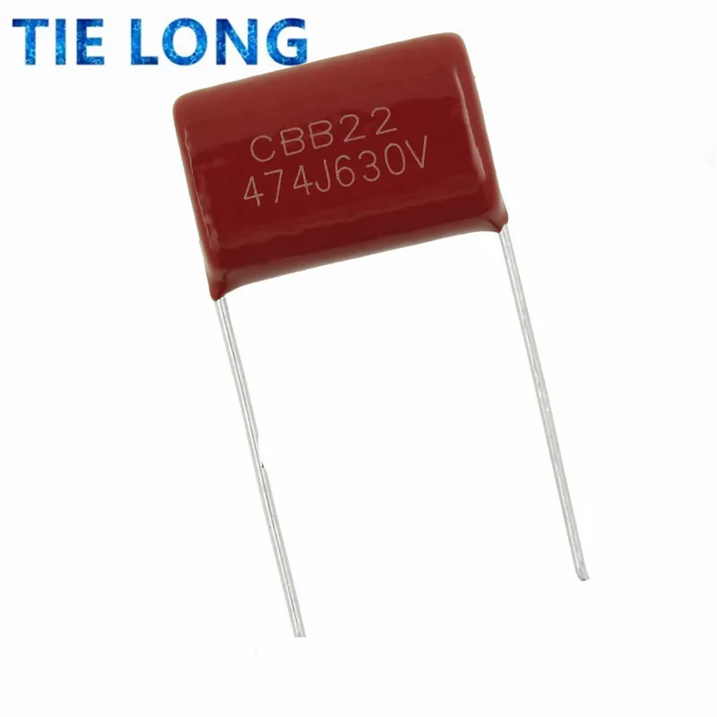 10PCS 630V474J 0.47UF 470NF Pitch 20MM 630V 474 CBB Polypropylene film capacitor | Электронные компоненты и