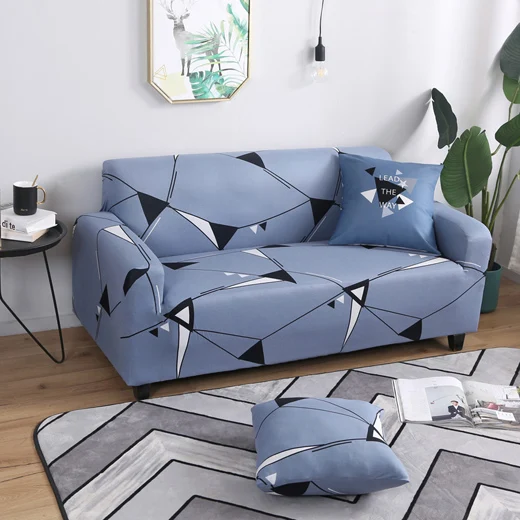 Эластичные Чехлы секционные эластичные чехлы для диванов диван в гостиной покрытие L форма покрывало на кресло один/два/три сиденья - Цвет: Color F