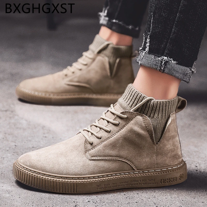 black boots mens fashion
