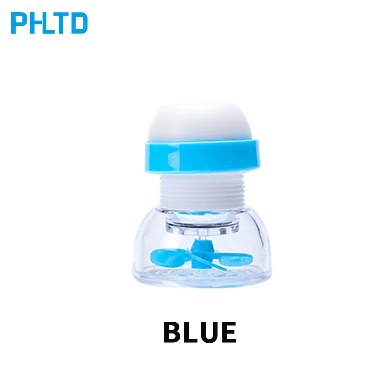 Universal kitchen faucet splash head extension filter household tap water shower water purifier water saver - Цвет: blue