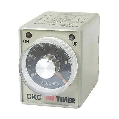 

24V AC 10sec 0-10s DPDT 8 Pin 8P Terminals Delay Timer Time Relay AH3-3