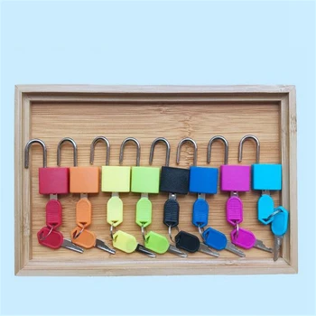 

Wooden Toys Infant Colorful Lock Set Preschool Children Learning & Education Puzzle Toys Best Birthday Gift 2019 Hot Sale