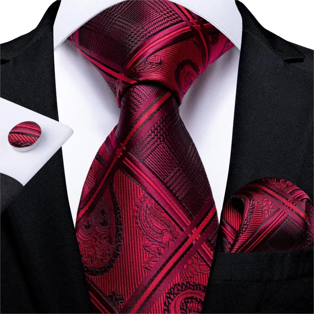 Мужской галстук с планетой, дизайн, Шелковый Свадебный галстук для мужчин, вечерние, деловые, модные галстуки, галстук, набор, DiBanGu, Прямая поставка - Цвет: SJT-7325