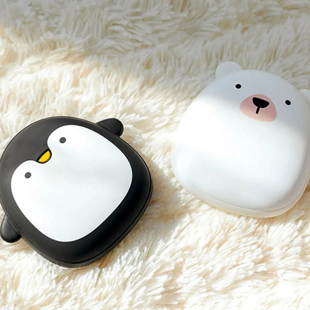 

Creative Cute Cartoon Hand Warmer USB Charging Mini Portable 3600mAh Mobile Power Fast Charging Winter Warmer