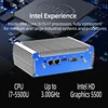 Fanless Mini PC Intel Core i7 4500U i5 4200U Dual Gigabit Ethernet RS232 HDMI VGA WiFi 4xUSB3.0 Windows 10 Industrial Micro PC ► Photo 2/6