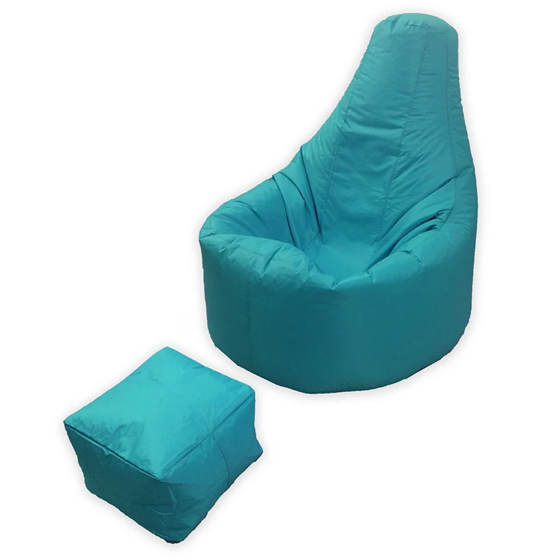 Sky Blue Модная новинка, 1 шт., Современная геймерская одноцветная сумка для дивана, сумка для сада, геймерская сумка, уличное большое кресло, большой взрослый одноместный диван - Цвет: Sky Blue