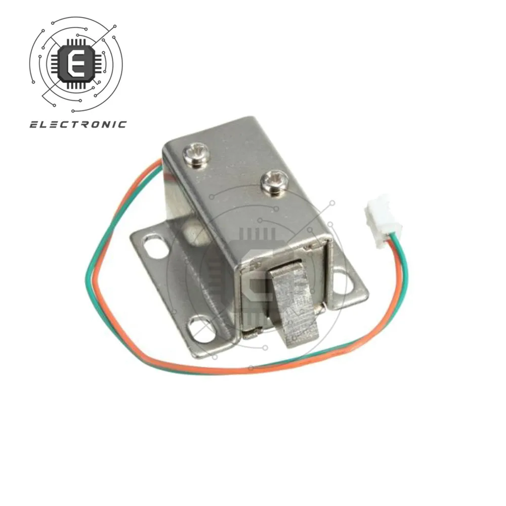 12V 350mA Solenoid Valve Tongue Lock For Anti-Theft Door Or Fire Door Electronic Control System steel door locks
