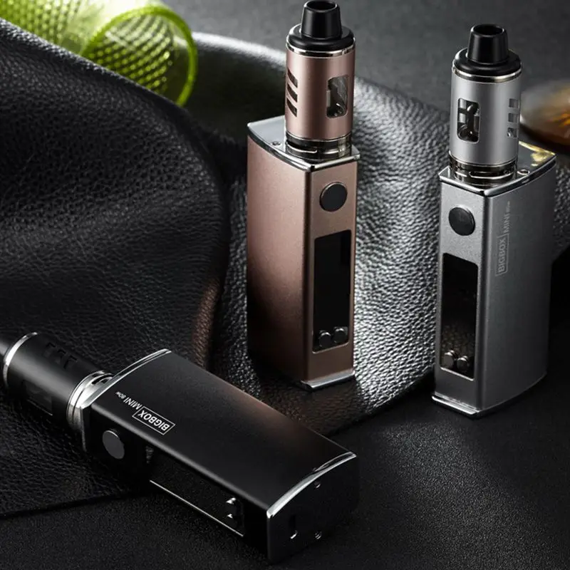 Electronic Cigarette 80W Adjustable vape mod box kit 2200mah 0.3ohm 3ml tank e-cigarette Big smoke atomizer vaper(black