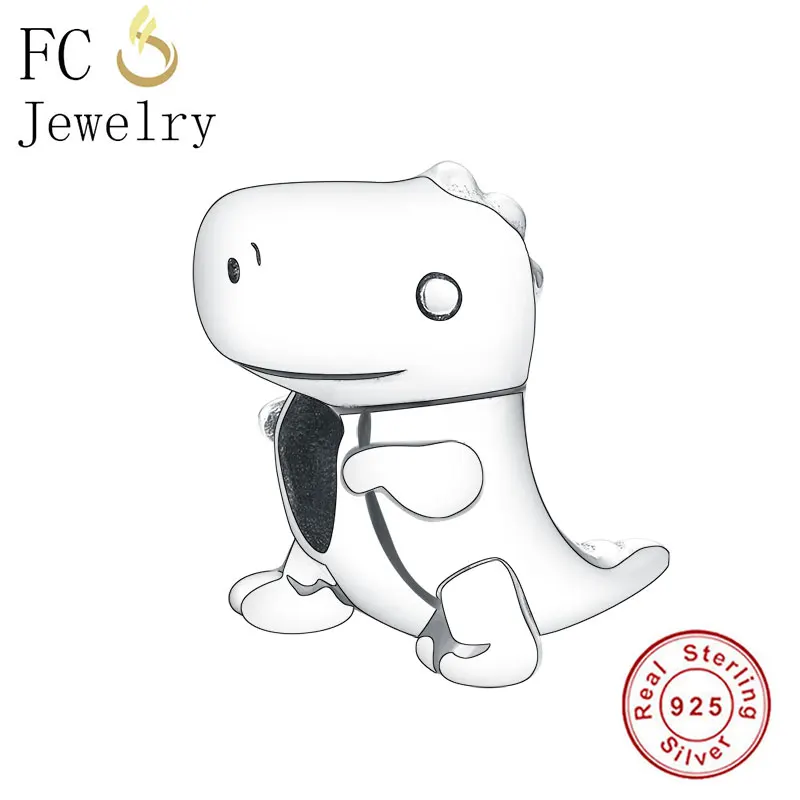 FCJ1197 FC ювелирные изделия подходят к оригиналу Pandora талисманы браслет Аутентичные 925 серебро Париж Эйфелева башня кулон Висячие бусины Berloque DIY подарок - Цвет: FCJ1197