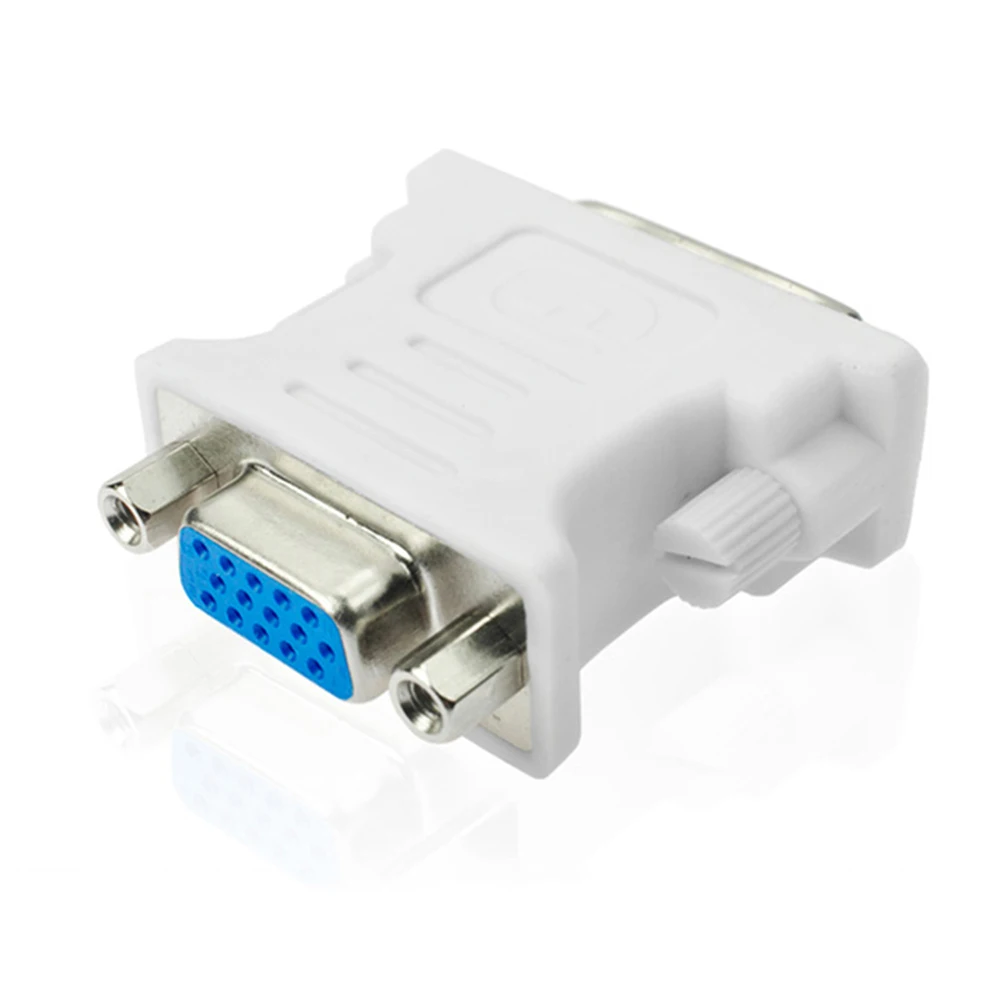 С DVI на VGA адаптер конвертер Разъем для LaptopDVI-I 24 + 5 Pin с мужчин и женщин видео ПК
