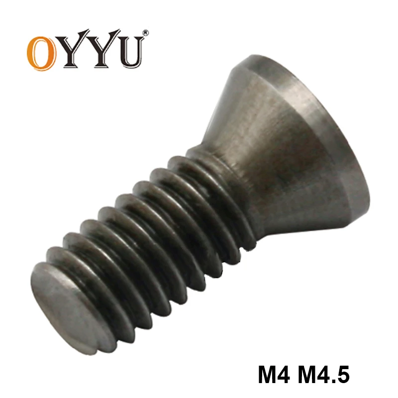Oyu винт M4 M4.5 M4.0 * 8 9 10 12 16 карбидные вставки аксессуары для токарного инструмента