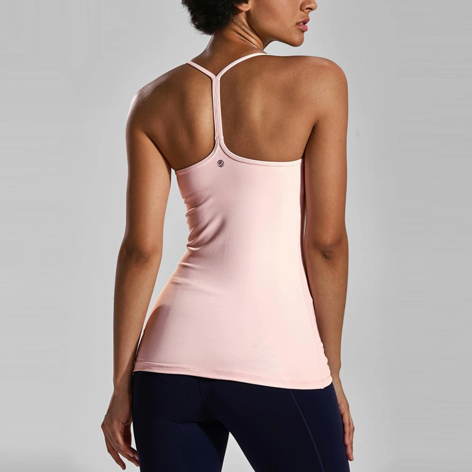 active tank top with built in bra
