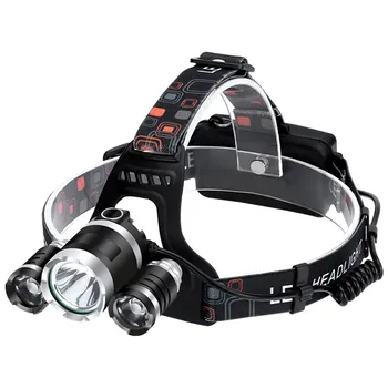 

Powerful LED Headlamp Torch 3/5LED T6 Head Lamp Headlight Flashlight Torch Head Light 18650 Battery Outdoor Camping Fishing