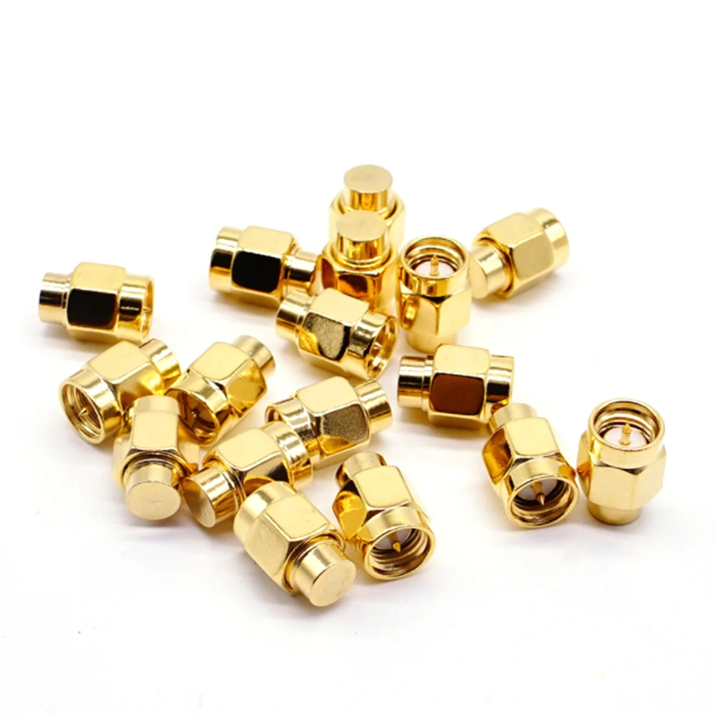 

SMA Male RF Coaxial Termination Accessories, Gold Plated Charging Connectors, 2 pcs, 2W 6GHz 50 ohm