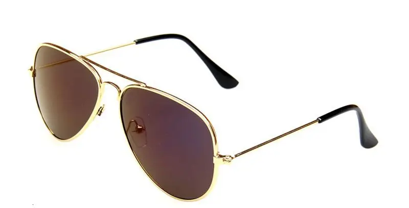 4GoldPurple Классические модные детские солнцезащитные очки для мальчиков и девочек, винтажные градиентные солнцезащитные очки Uv400 Oculos De Sol Feminino - Цвет линз: 4GoldPurple