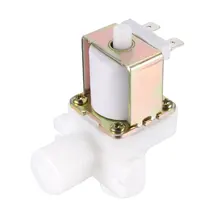 Uxcell G1/" Соленоидный клапан для воды DC 12 В N/O нормально открытый 23 мм Наружная резьба впускные клапаны с фильтром