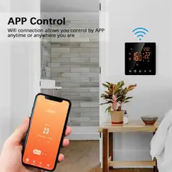 Smart Thermostat WiFi LCD Display Temperature Controller Wireless Remote Control Thermostat