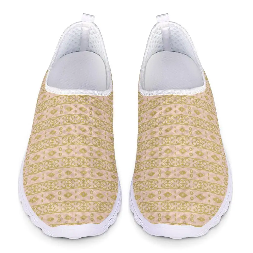 

Custom pattern Light Sneakers Breathable Mesh Vulcanized Shoes Outdoor Flat Slip-On Sock Shoes Women Wen For Walking Plus Size