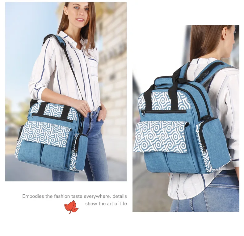 Новая сумка через плечо с диагональным крестом, переносная сумка для мам, сумка для подгузников, дорожная сумка для мамы и ребенка, модная