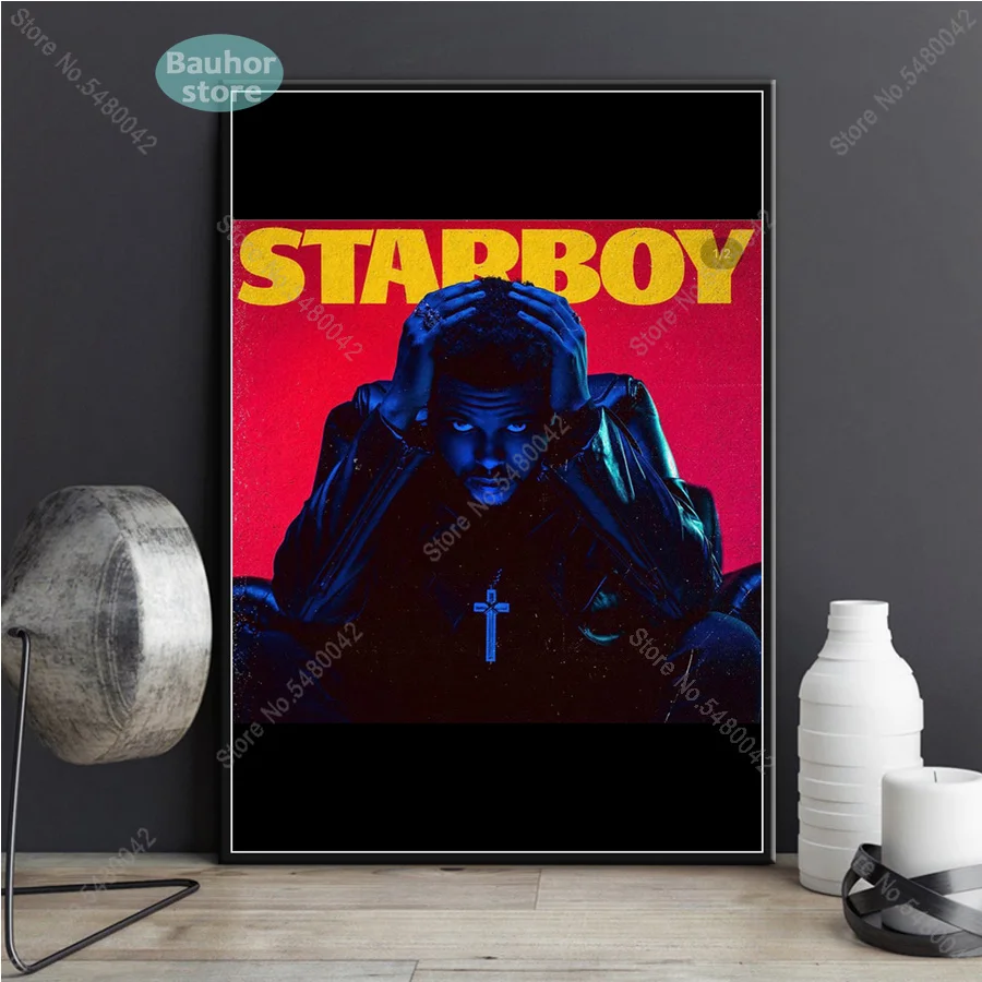 The Weeknd плакат настенное искусство Трилогия музыкальный альбом Обложка холст живопись плакаты и принты для комнаты декоративный домашний декор