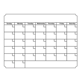 

A3 Whiteboard Monthly Planner Magnetic Message Board Kitchen Daily Flexible Bulletin Memo Boards Fridge Magnet Drawing Calendar