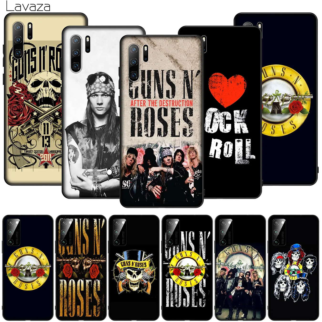 Мягкий силиконовый чехол GUNS N'ROSES Axl для телефона Huawei P30 P40 P20 Pro P10 Lite P Smart Z Plus