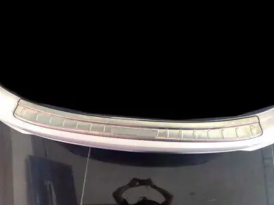 Серебряный стальной внешний задний бампер Защитная крышка для Kia Forte/K3/Cerato 19-20
