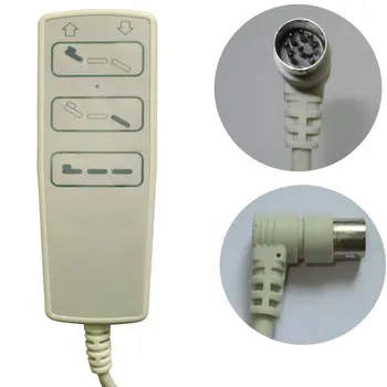 

Hand Control for Electric Beds,Actuator Remote Control,hospital Bed Controller 6-Button (8 Pin) Care