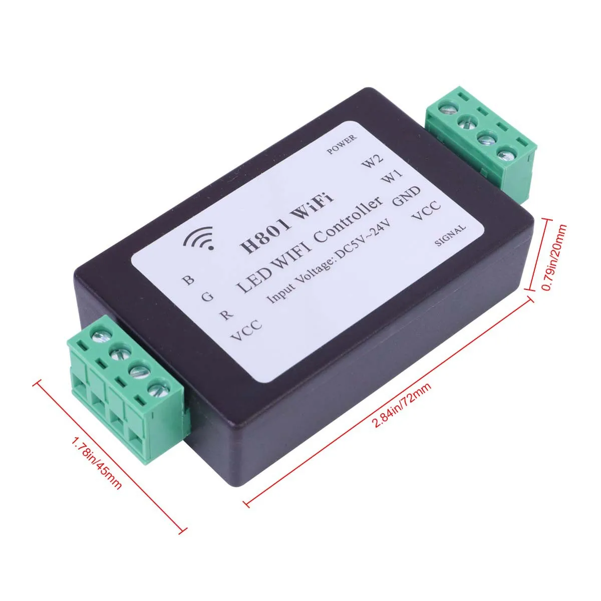 500Hz H801 умный WiFi светодиодный контроллер Android телефон WLAN маршрутизатор управления запчасти