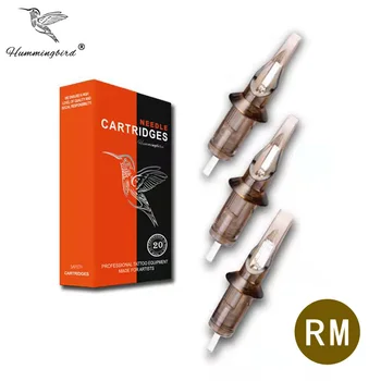 

HUMMINGBIRD 1225RM Tattoo Needle Cartridges #12 (0.35mm) Magnums (25RM) for Tattoo Machines & Grips 20Pcs