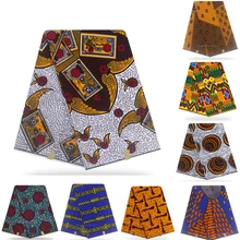 Настоящий воск высокого качества голландский воск голландский батик в африканском стиле воск Горячая дизайн для женщин платье ткань