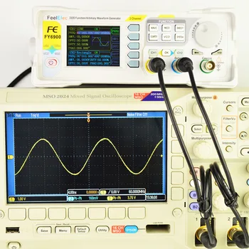 

2 Channel DDS Arbitrary Waveform Pulse Signal Generator Frequency Counter Direct Digital Synthesizer MDJ998