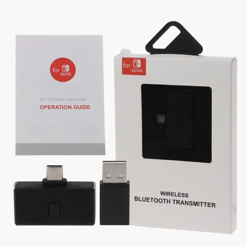 Wireless Bluetooth Audio Headset Receive Adapter For Nintendo Switch NS PS4 Audio Transmitter Transceiver Headset Headphone