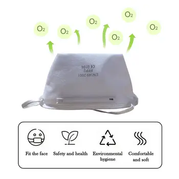 

Hot Anti-Fog Splash-Proof Face Isolated DustHigh Efficiency Filtration portable protection breathable with breathing valve Mask