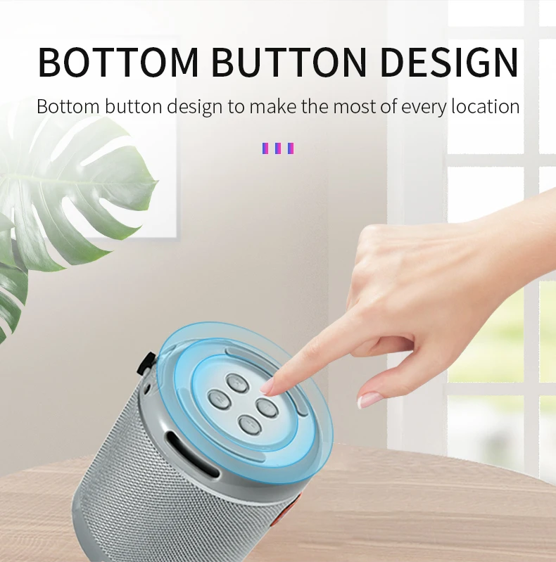 TG518 Bluetooth динамик держатель телефона TWS серия FM карта сабвуфер беспроводной открытый портативный маленький Bluetooth динамик