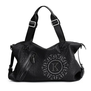 

Large 39cm Genuine Leather Women Handbag Tote Bag Satchels Hand Bags Women 2020 Travel Designer Bag Women Messenger Bags