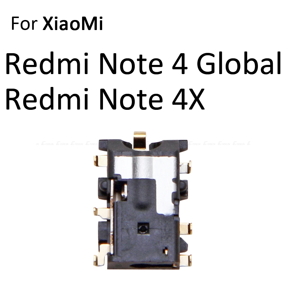 Ухо разъем для наушников аудио Flex для Xiaomi Redmi Примечание 5A 4X 4A 4 3 Pro Разъем Запасные части - Цвет: For Redmi Note 4X