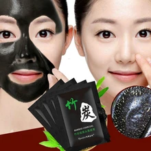2020 celebridad en línea recomienda bambú carbón espinillas eliminar la cara Facial máscara profunda limpiadora purificadora Peel acné