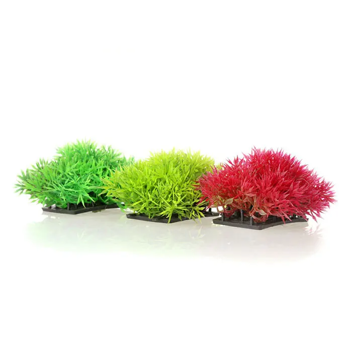 Искусственное украшение для аквариума и рыб, пластиковое украшение для аквариумов, растений, газонов