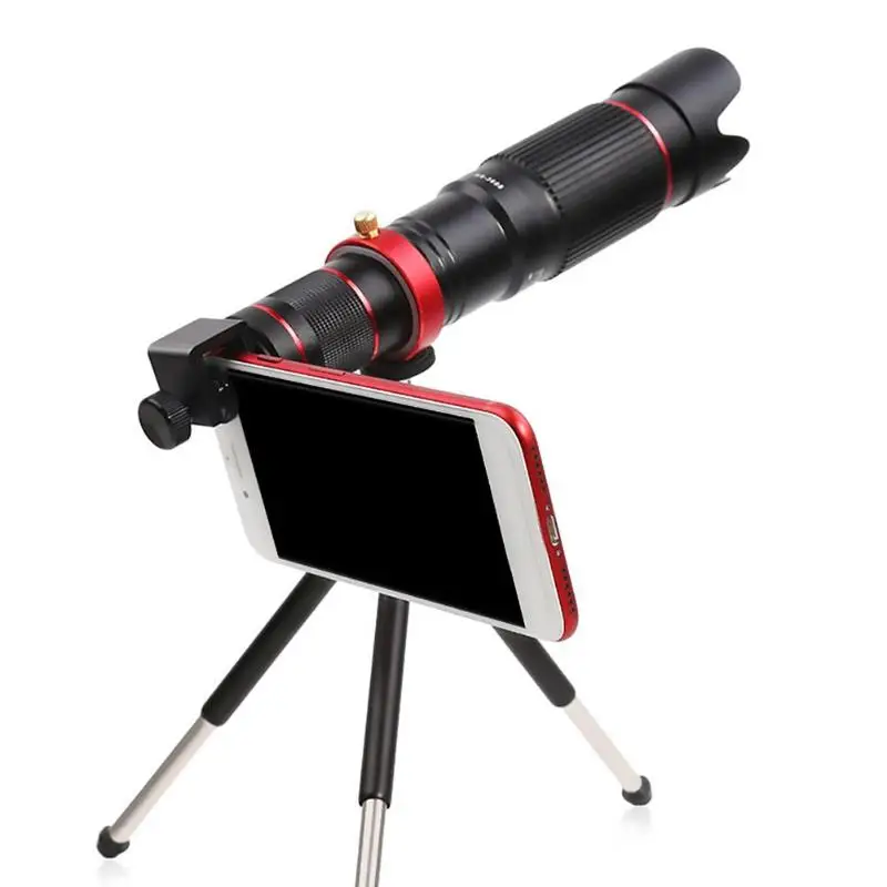 4K HD Phone Telescope 36X Zoom Phone Telephoto Lens w/Tripod Remote Control