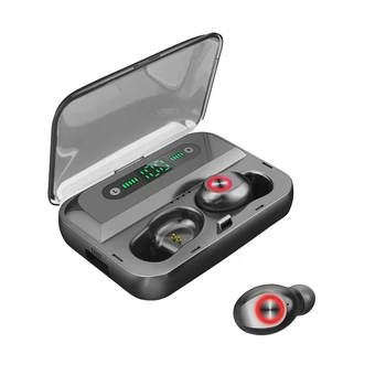 

Bluetooth Earphone Stereo Earbuds Headphone Waterproof with Charging Box for Phone