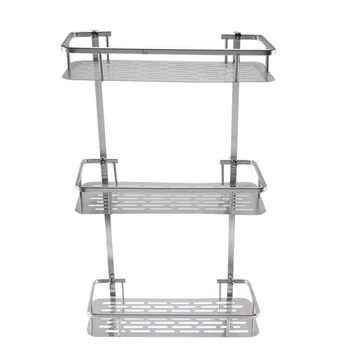 

3 Tier Towel Rack Bathroom Organizer Wall Mount Toilet Bath Caddy Storage Shelf